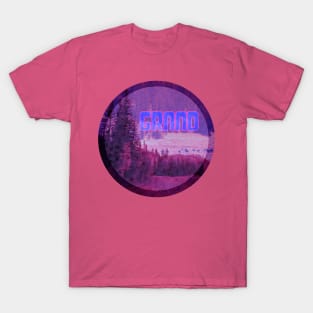 Grand Canyon National Park Lanes Logo T-Shirt